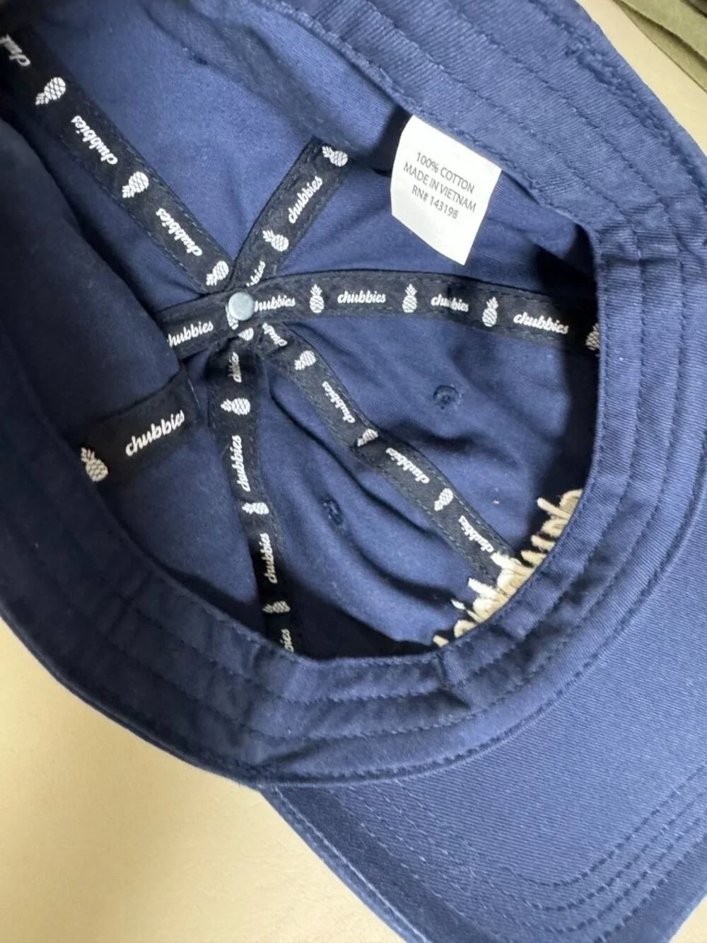 chubbies navy blue